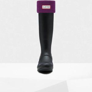 Hunter Boot Socks Dark Plum XL - New in box